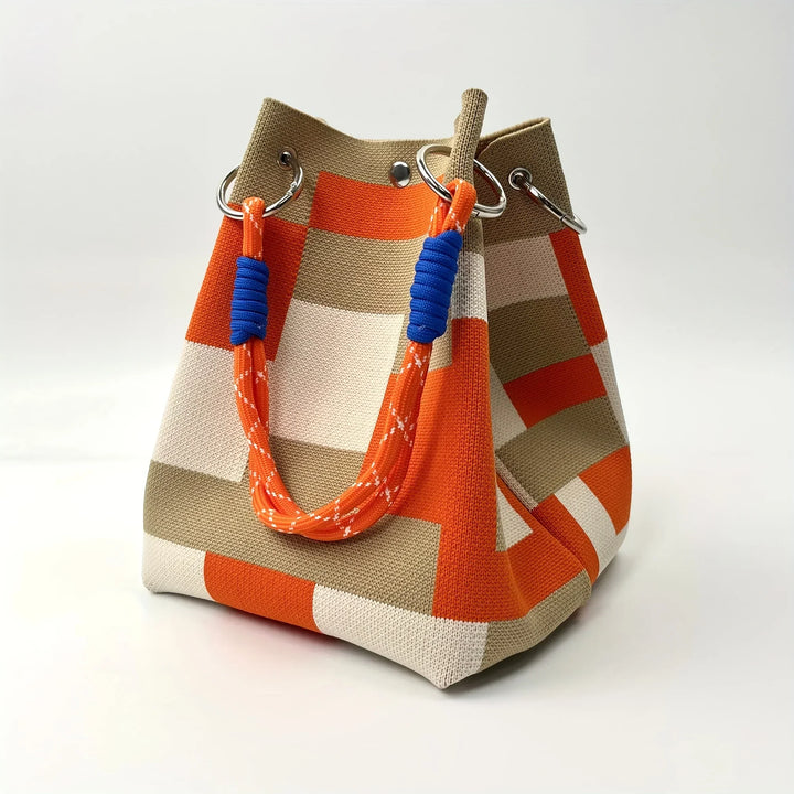 Sac tote coloré structuré pour femme | Maravelle