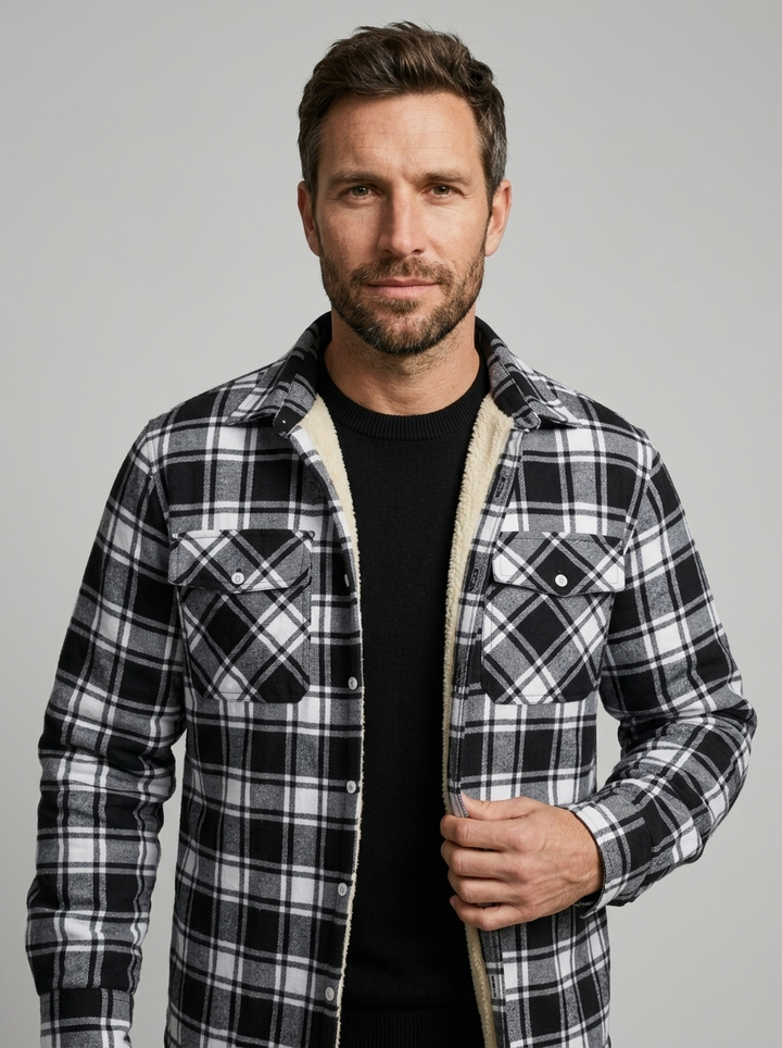 Rasmin | Veste Chemise Outdoor Doublée Laine