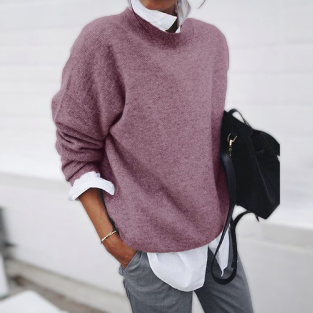 Pull Confortable À Manches Longues Pour Femme | Jolanda
