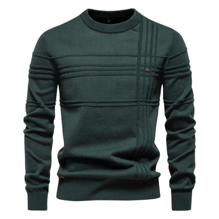 Pull Élégant Pour Homme Avec Design À Carreaux | Koelman