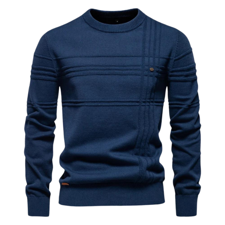 Pull Élégant Pour Homme Avec Design À Carreaux | Koelman