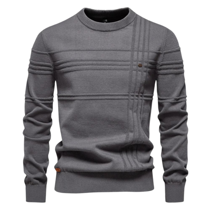 Pull Élégant Pour Homme Avec Design À Carreaux | Koelman