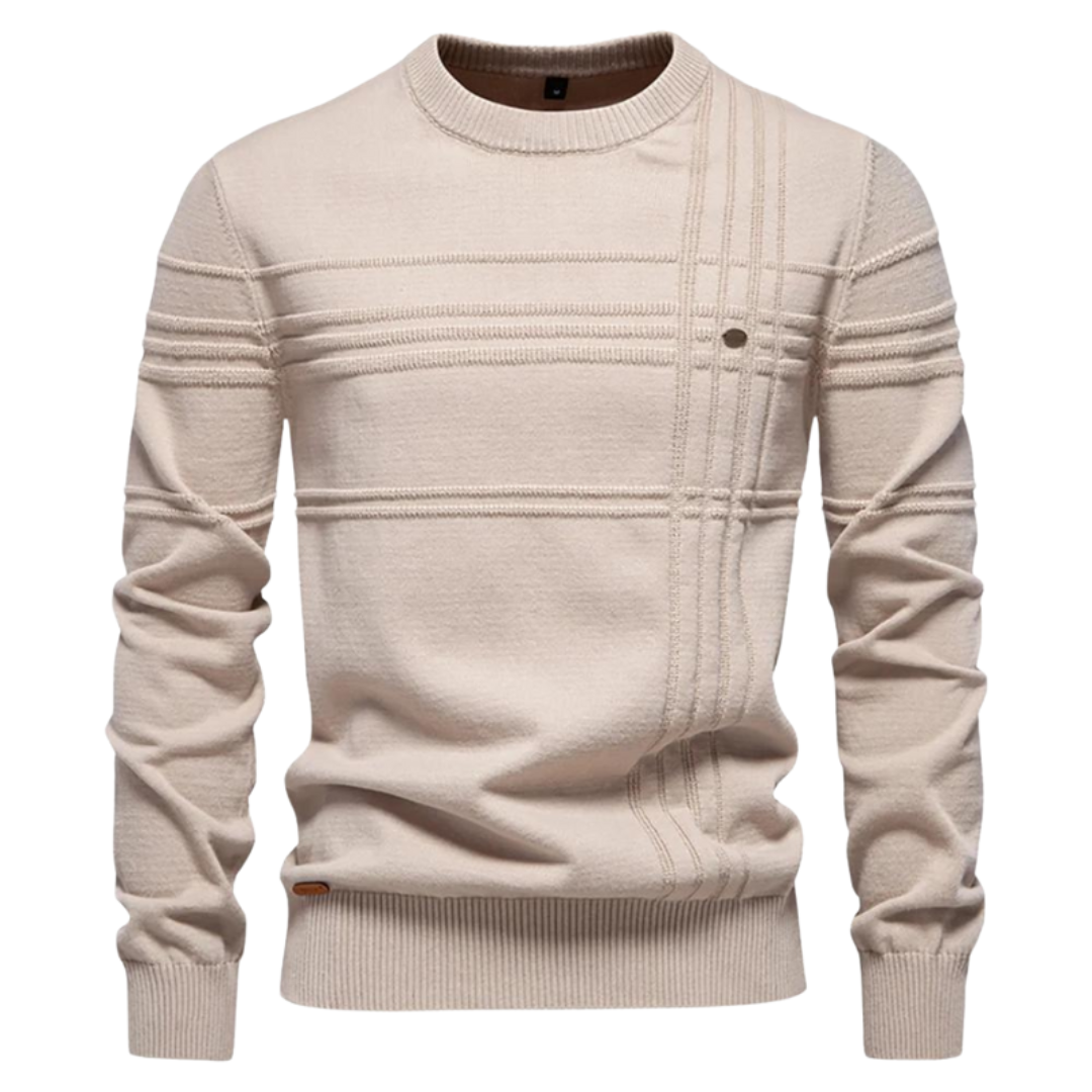Pull Élégant Pour Homme Avec Design À Carreaux | Koelman