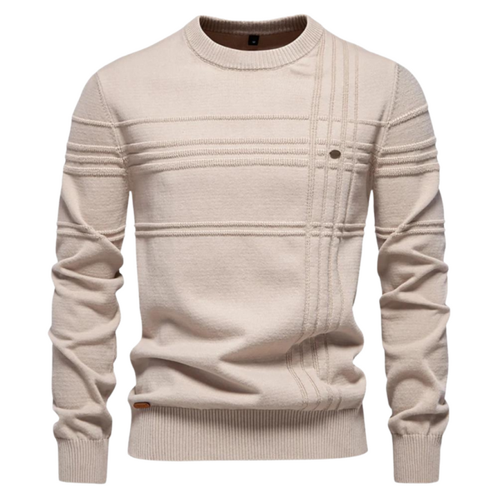 Pull Élégant Pour Homme Avec Design À Carreaux | Koelman