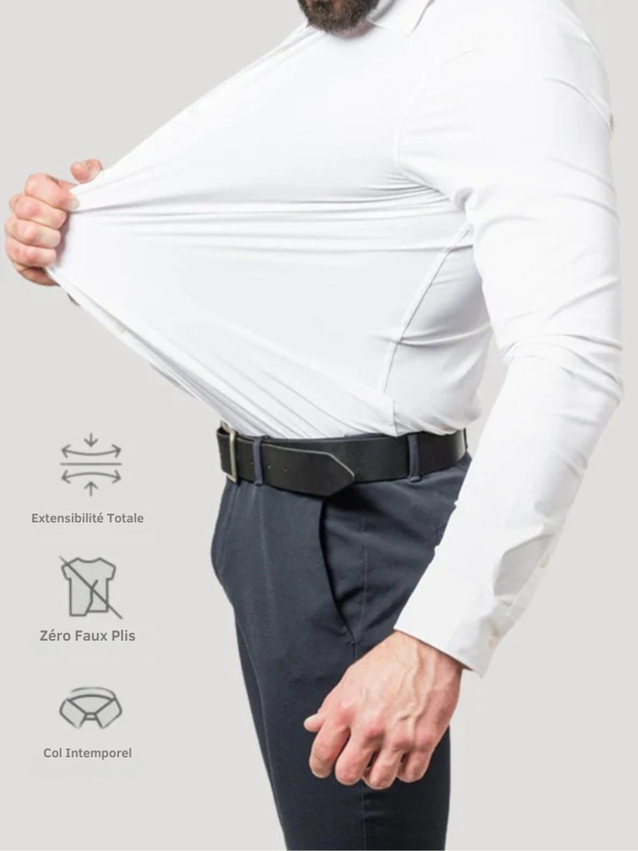 Chemise Stretch Sans Repassage pour Homme | Dorian