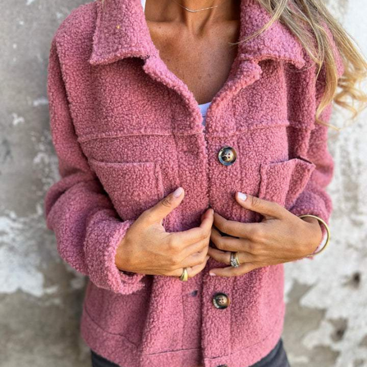 Cozy Buttoned Veste | Modern Warmth