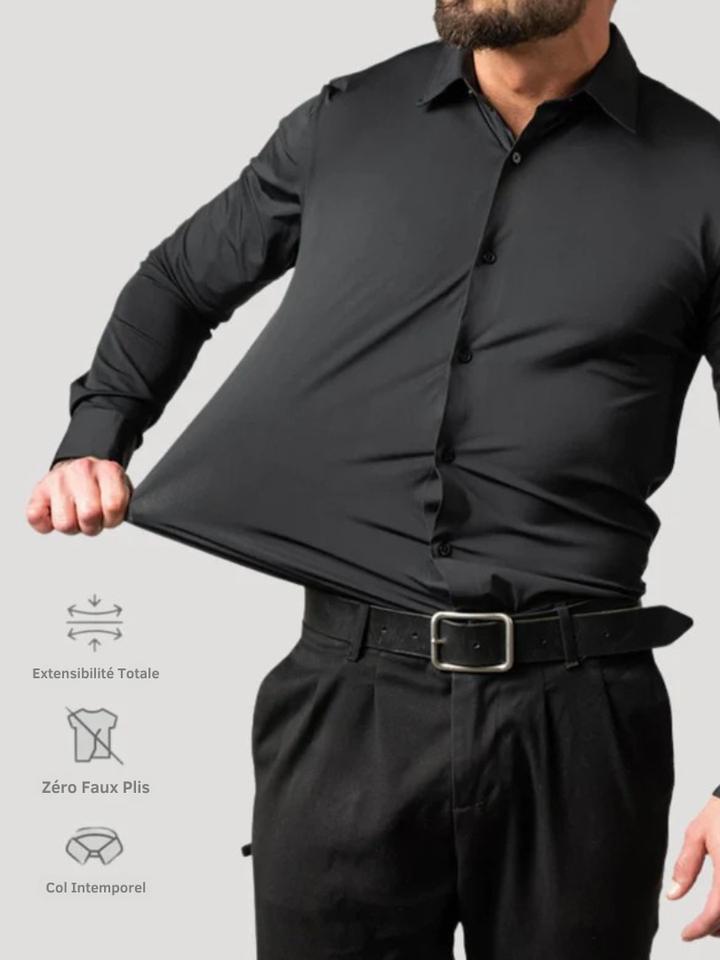 Chemise Stretch Sans Repassage pour Homme | Dorian