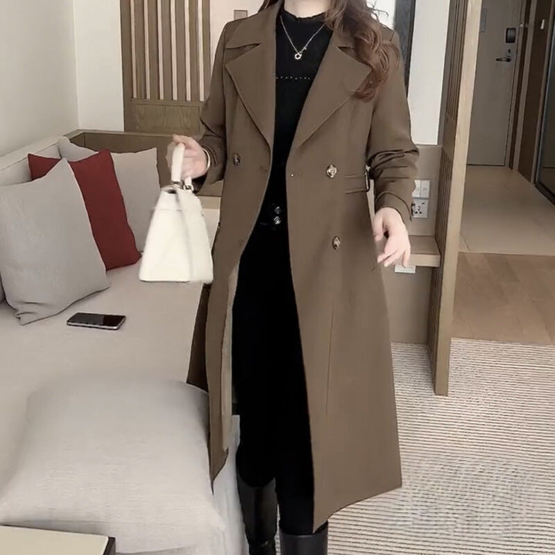 Manteau Trench Sophistiqué Kath Pour Femme | Chaleur et Élégance