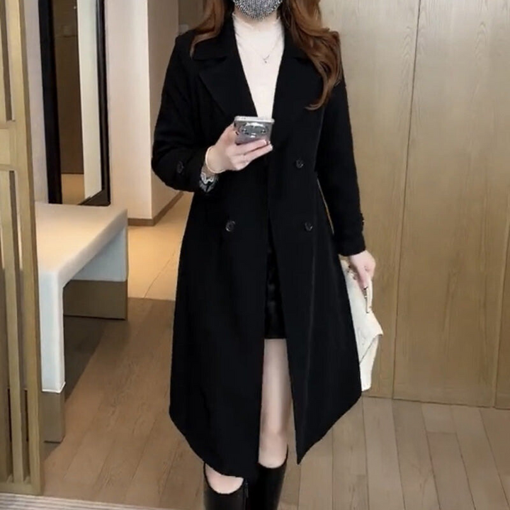 Manteau Trench Sophistiqué Kath Pour Femme | Chaleur et Élégance