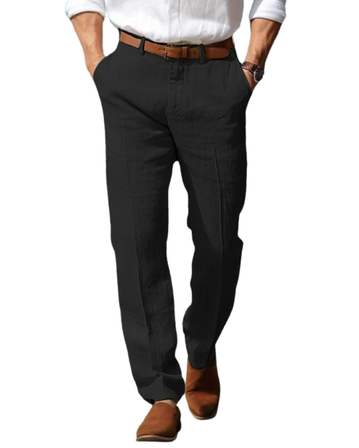 Pantalon élégant à coupe ajustée pour homme | Matteo