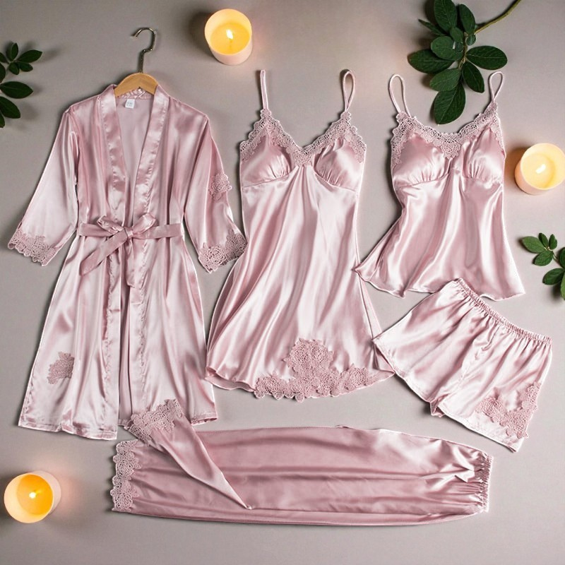 Ensemble de lingerie 5 pièces pour femme | Isaline