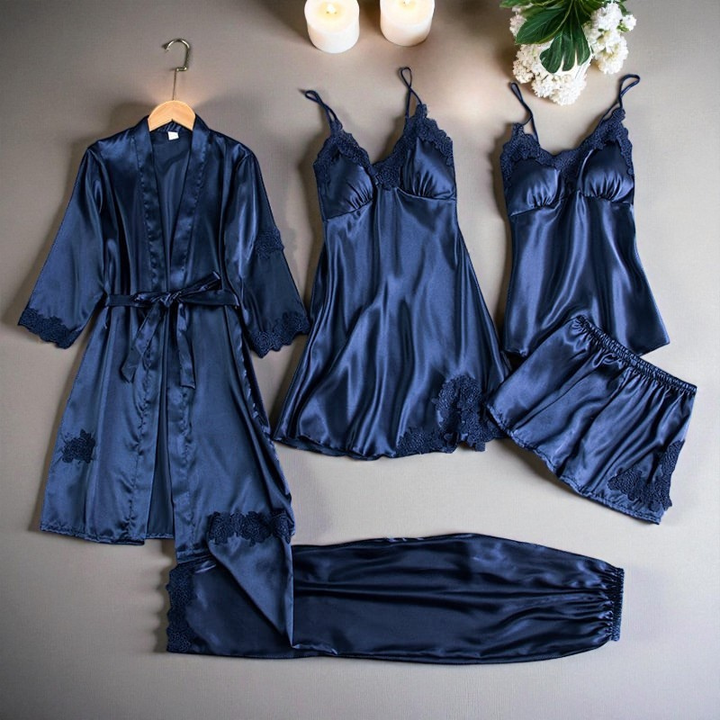 Ensemble de lingerie 5 pièces pour femme | Isaline