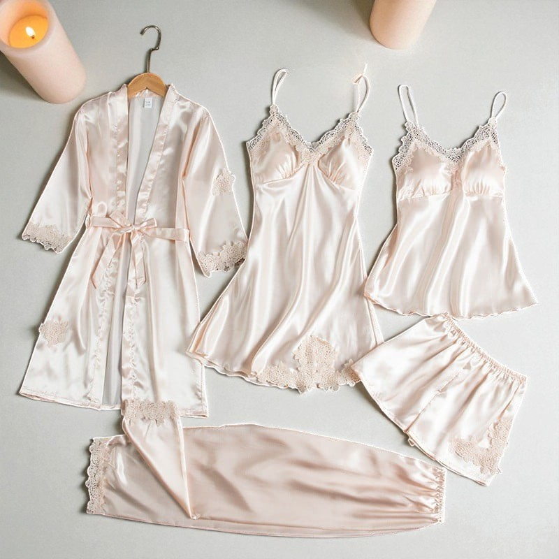 Ensemble de lingerie 5 pièces pour femme | Isaline