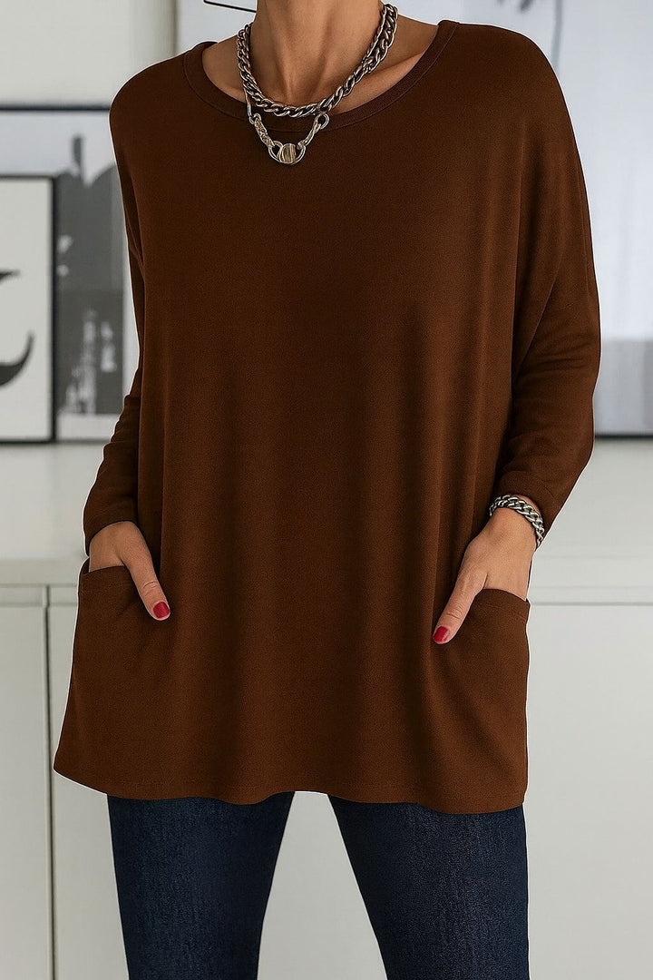 Haut Long Élégant Pour Femme | Amara