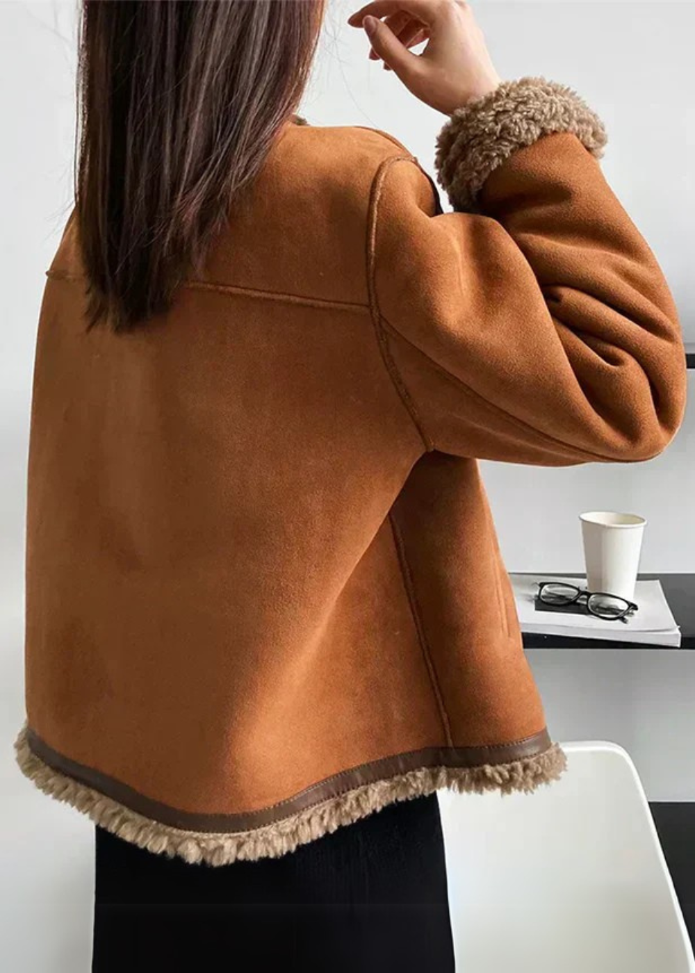 Veste Texturée Confortable | Ruby