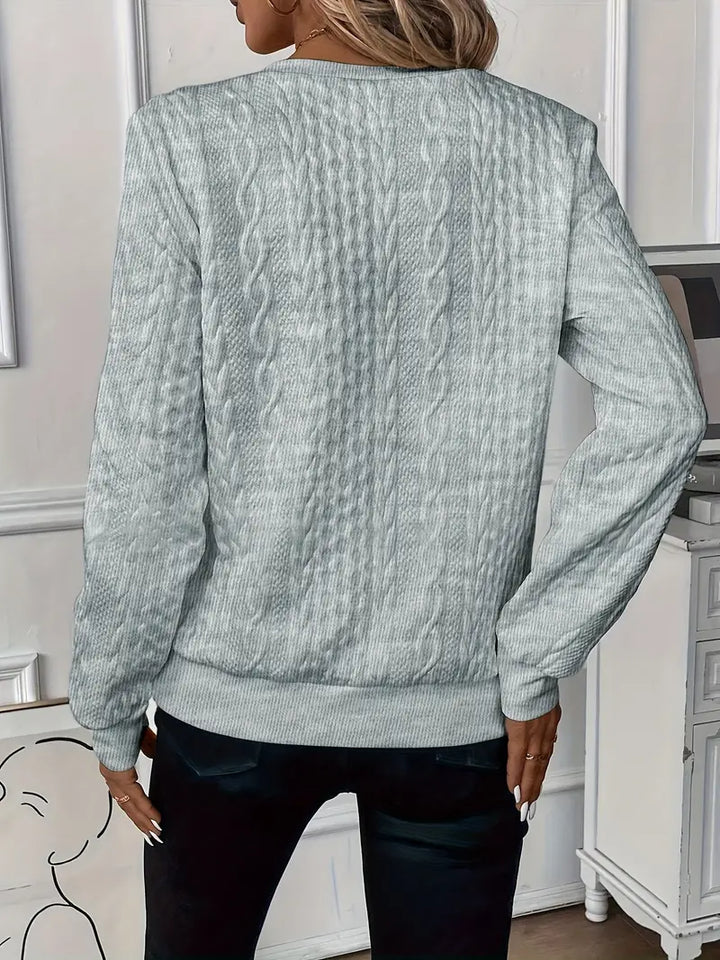 Pull à demi fermeture éclair pour femme | Avenya