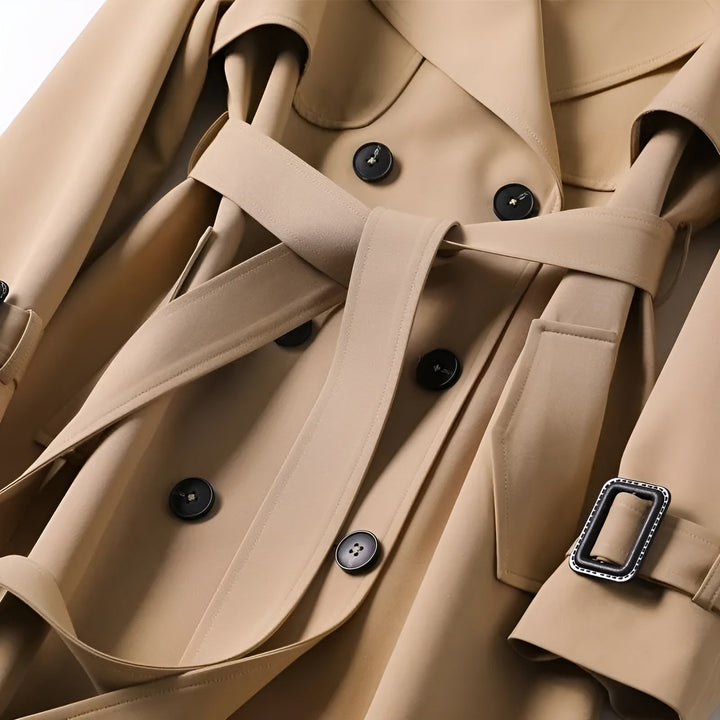 Manteau Femme Élégant Ajusté | Intemporel
