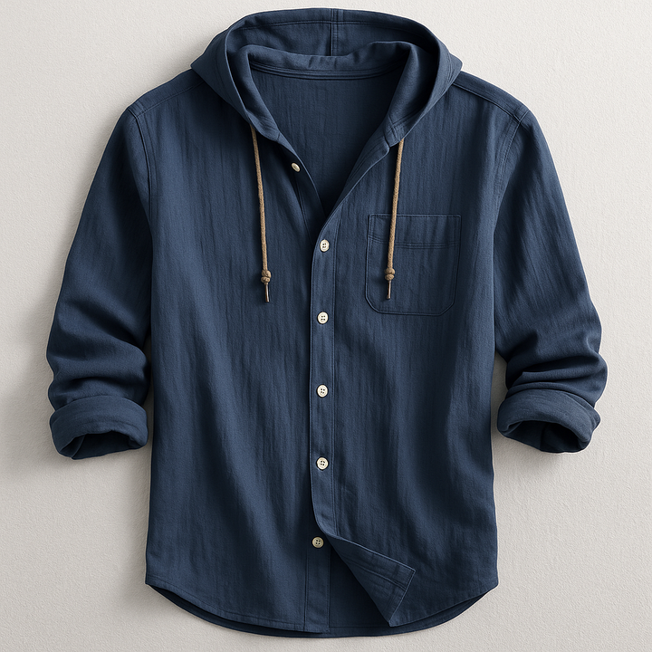 Chemise à Capuche Moderne | Élégance Décontractée