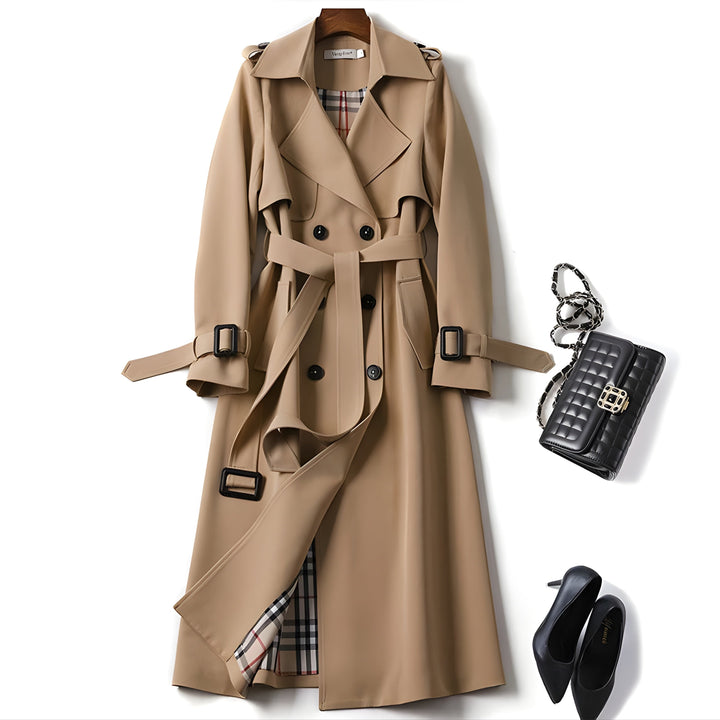 Manteau Femme Élégant Ajusté | Intemporel