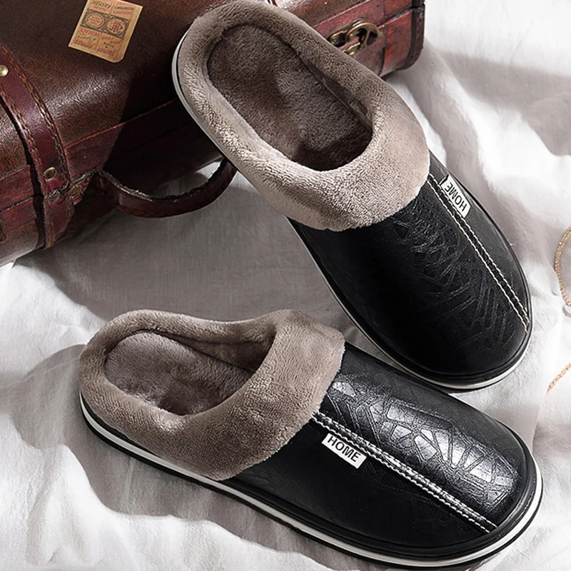Chaussons confort doublés pour homme | Olmirel