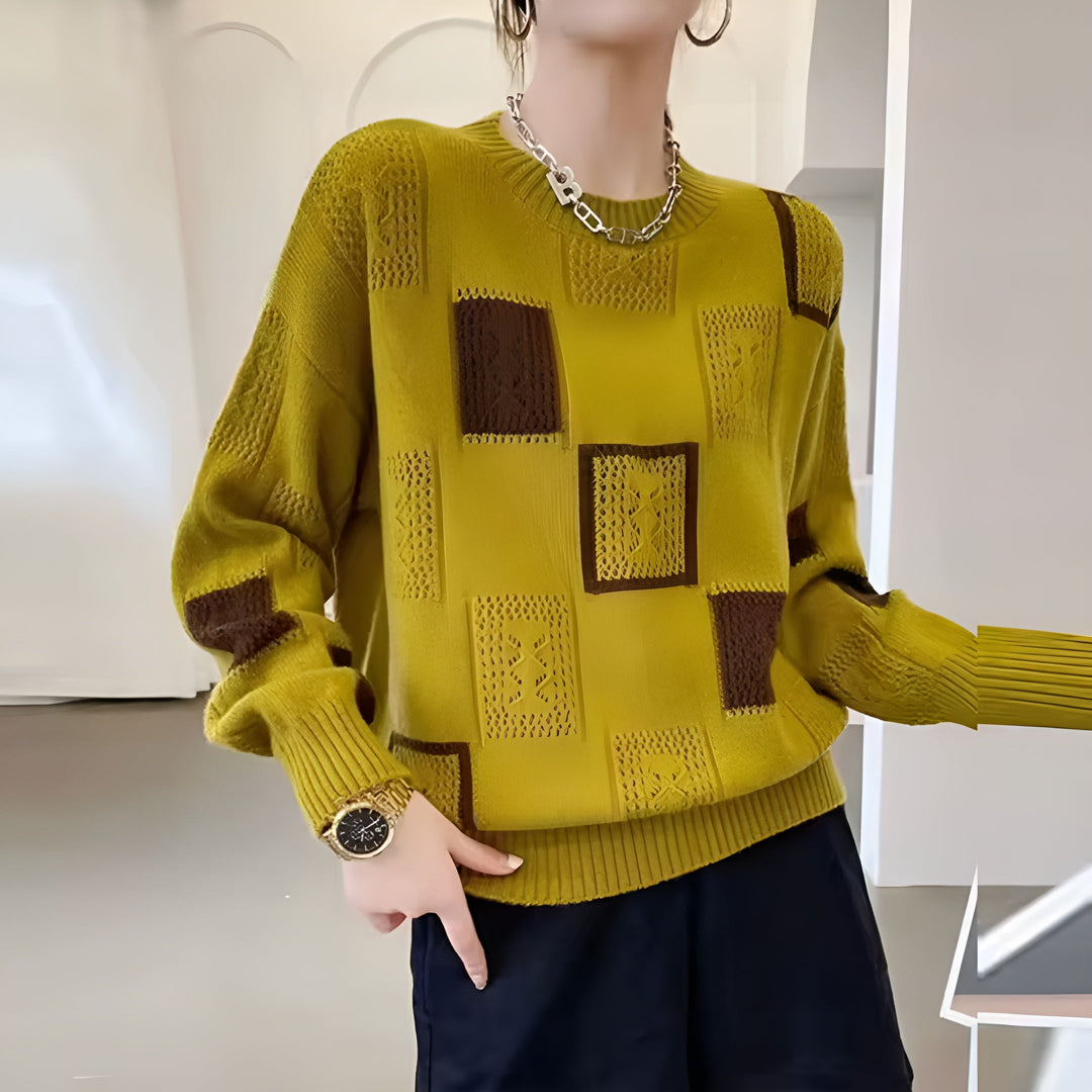 Pull À Motifs Géométriques Pour Femme | Renata
