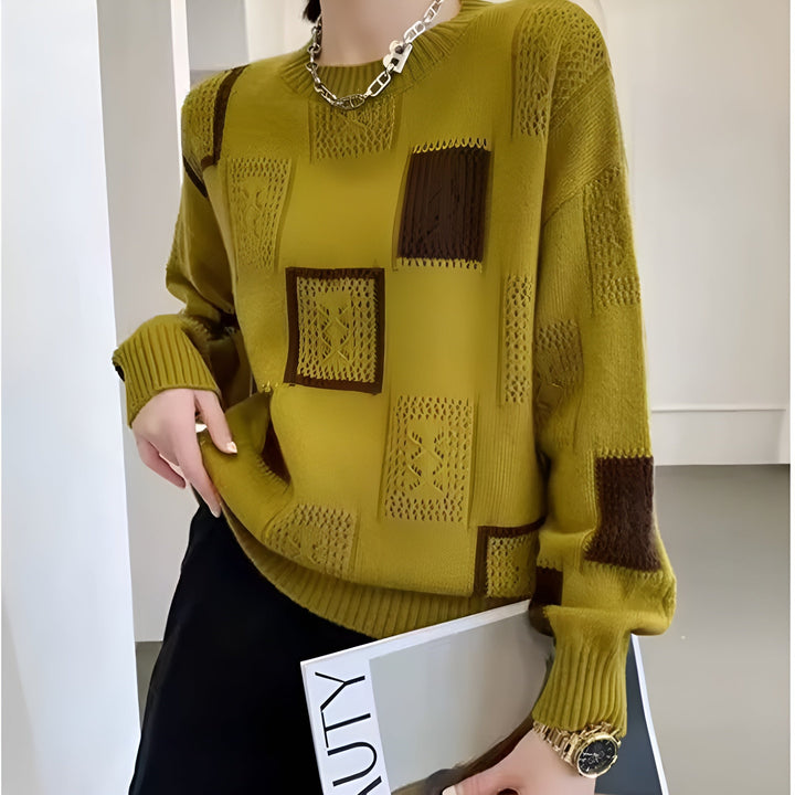 Pull À Motifs Géométriques Pour Femme | Renata