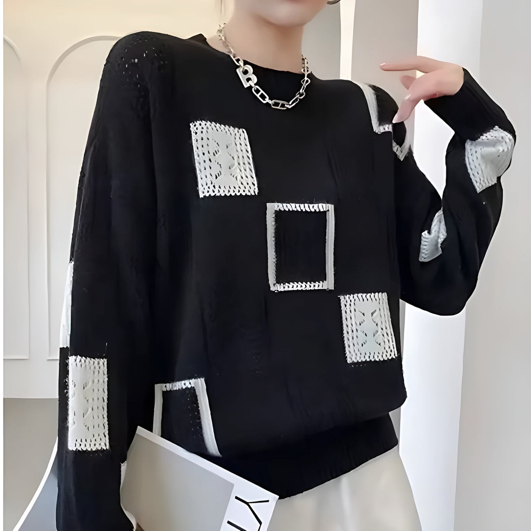 Pull À Motifs Géométriques Pour Femme | Renata