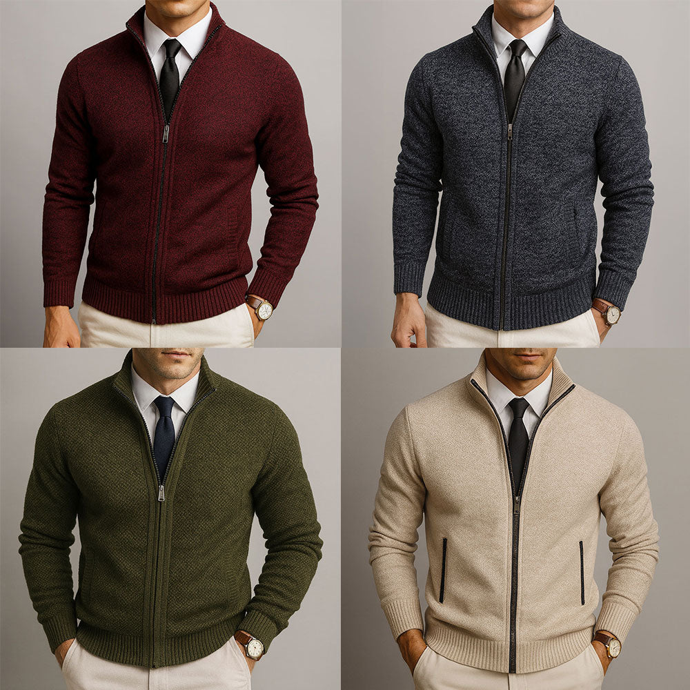 Cardigan Zippé Élégant | Lucien