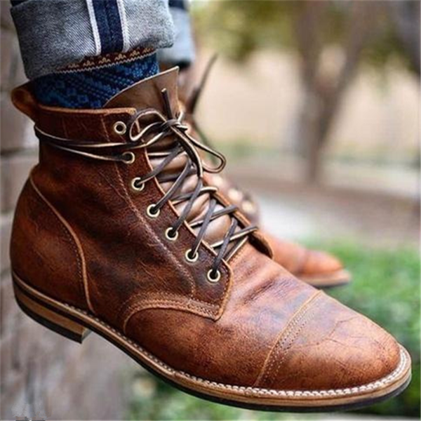 Bottes Homme Julian | Cuir PU Élégant