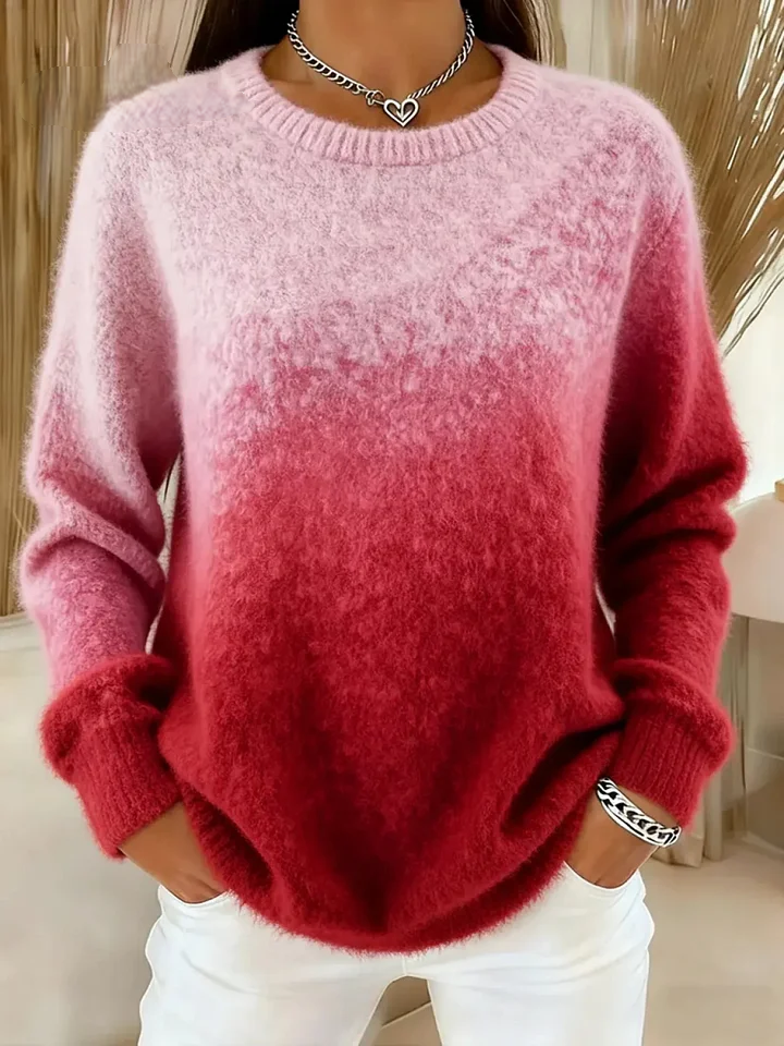 Pull à Col Rond Dégradé | Marella