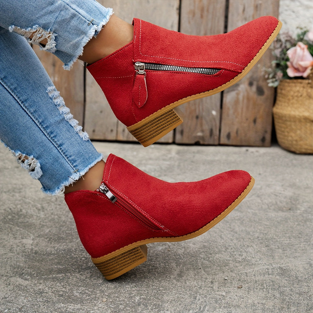 Bottes Modernes Confortables | Zippées