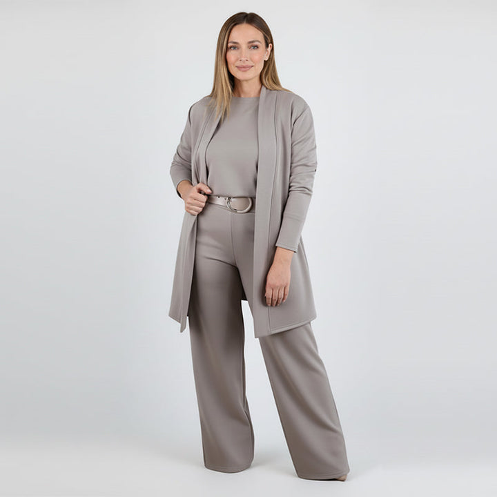 Eveline | Ensemble Femme Trois Pièces avec Cardigan Long