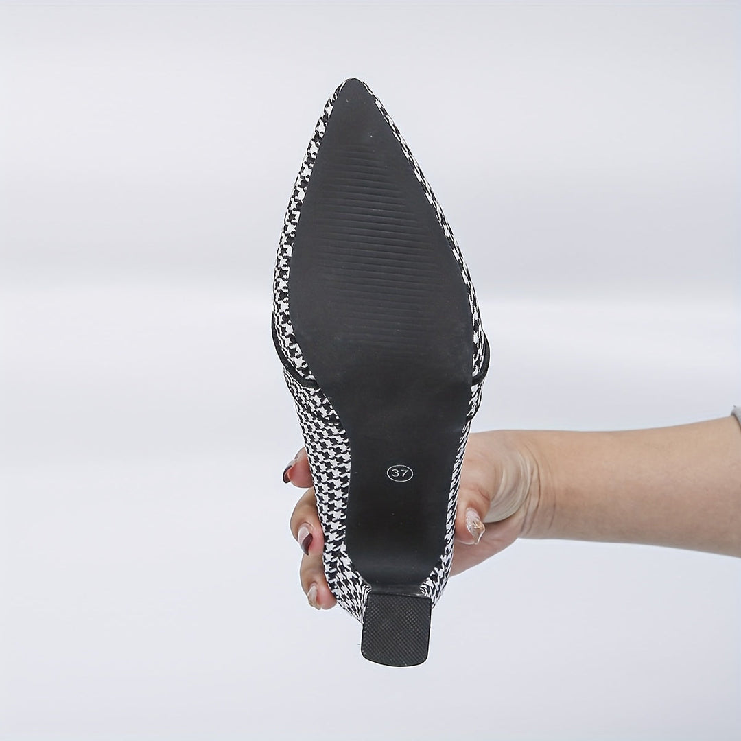 Escarpin Élégant à Talon Stable pour Femme | Liora