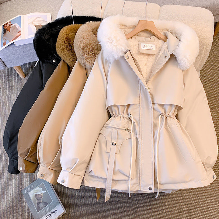 Veste Courte Élégante à Capuche pour Femme | Monara