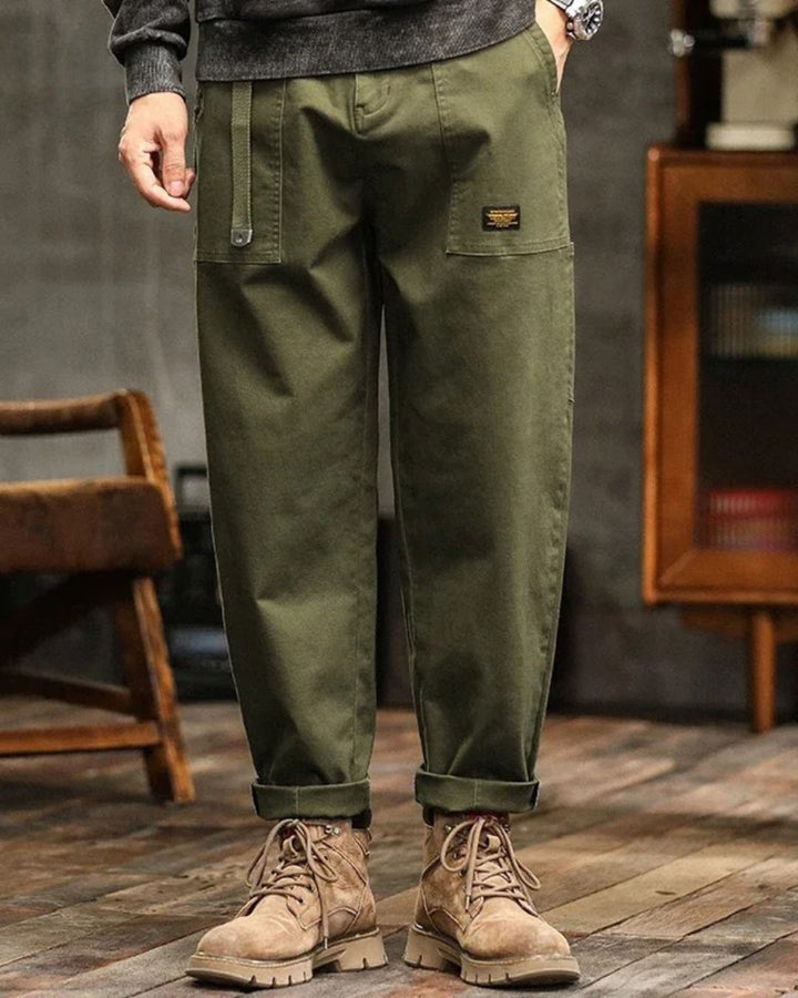 Pantalon cargo coupe droite pour homme | Marius