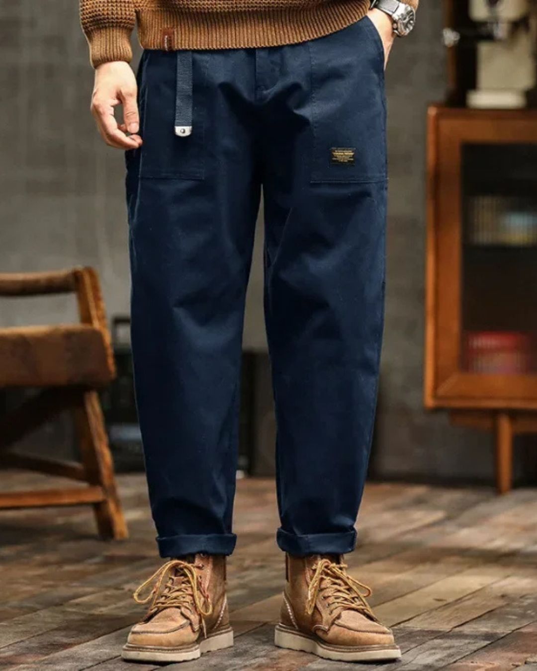 Lorance Pantalon Cargo | Confort Quotidien