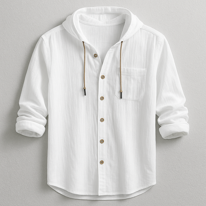 Chemise à Capuche Moderne | Élégance Décontractée