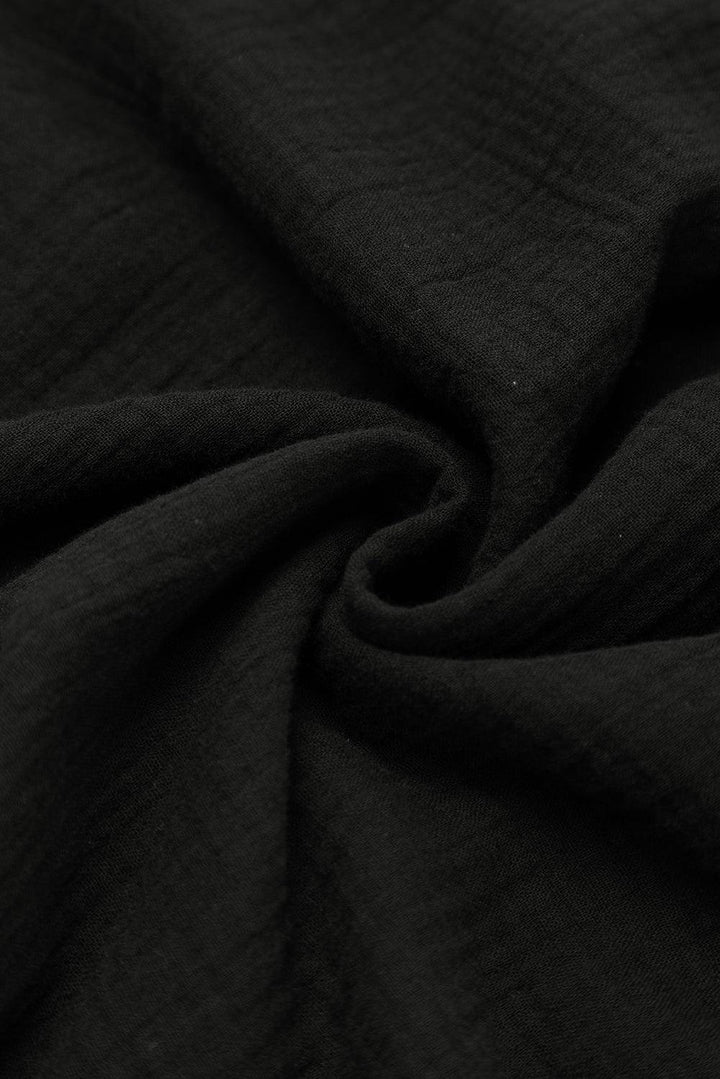 Robe courte fluide à dentelle élégante