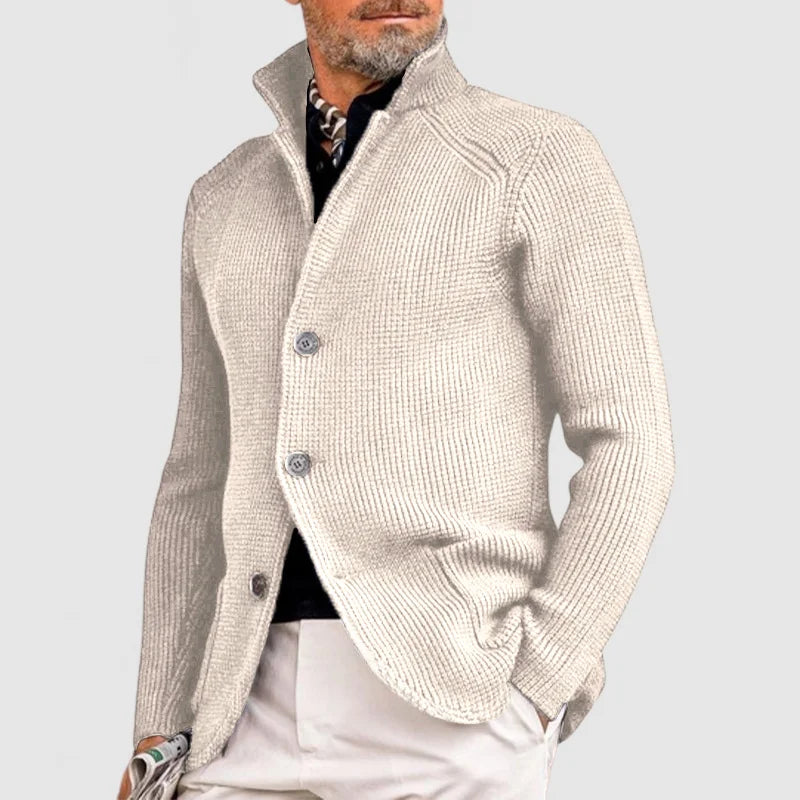 Cardigan Homme Élégant et Polyvalent | Ajusté
