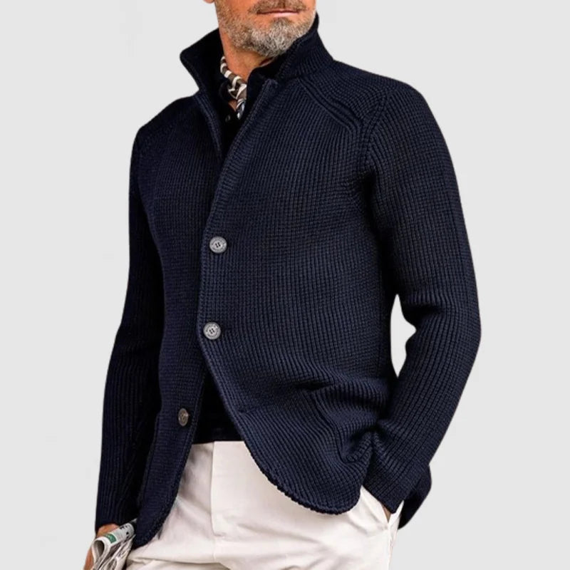 Cardigan Homme Élégant et Polyvalent | Ajusté
