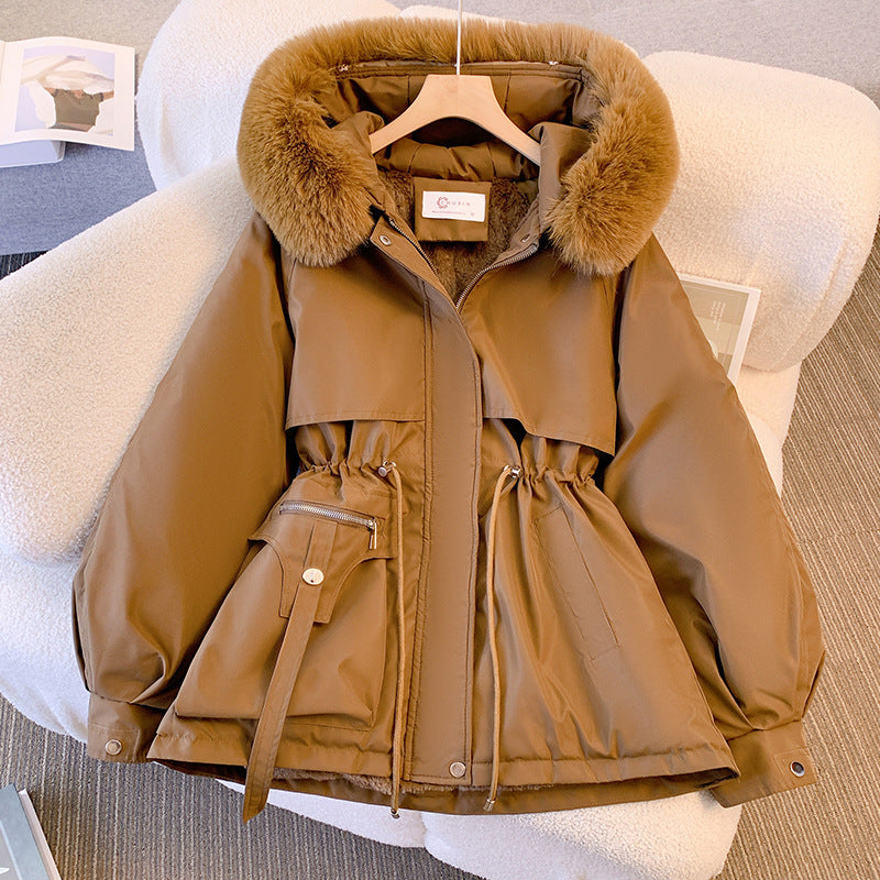 Veste Courte Élégante à Capuche pour Femme | Monara