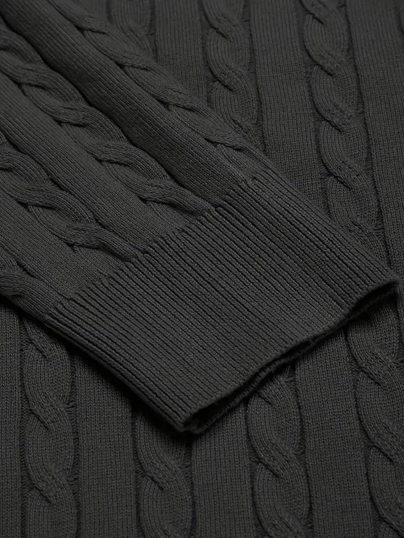 Pull élégant à silhouette épurée pour homme | Alento