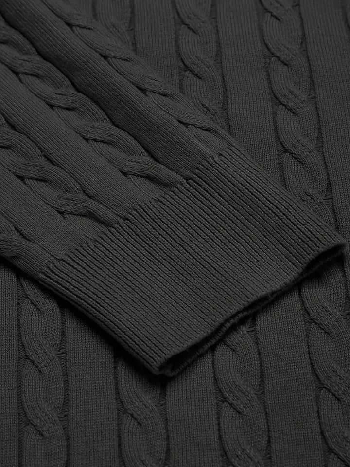 Pull élégant à silhouette épurée pour homme | Alento