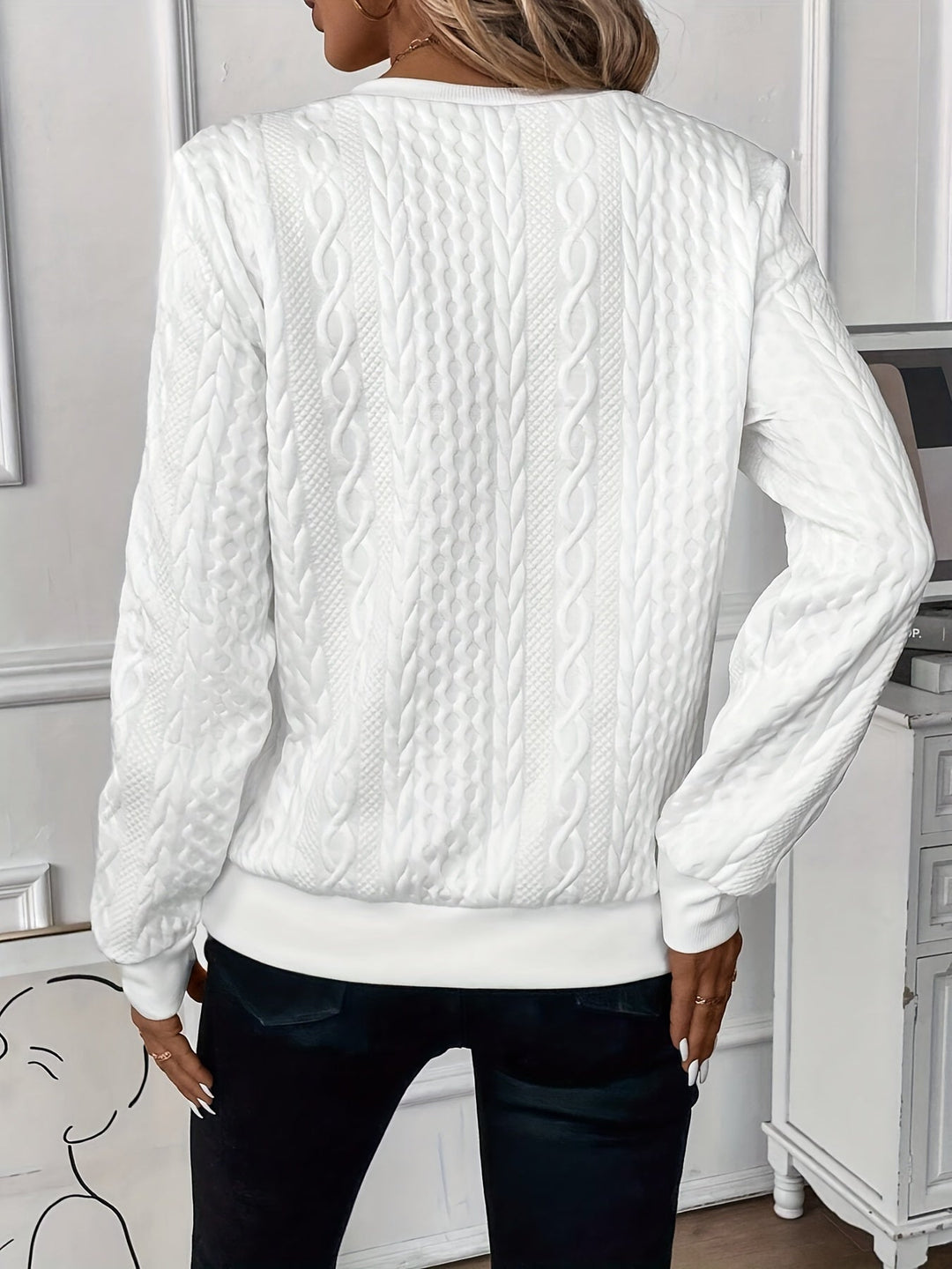 Pull à demi fermeture éclair pour femme | Avenya