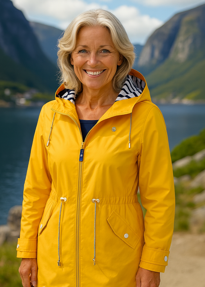 Veste Femme Imperméable Élégante | Automne