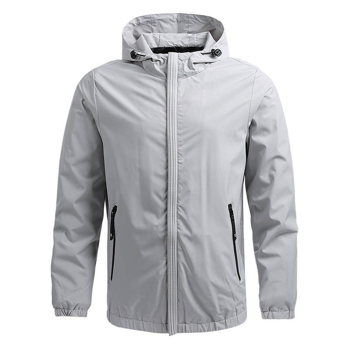 Veste extérieure à capuche au style urbain pour homme | Laurent