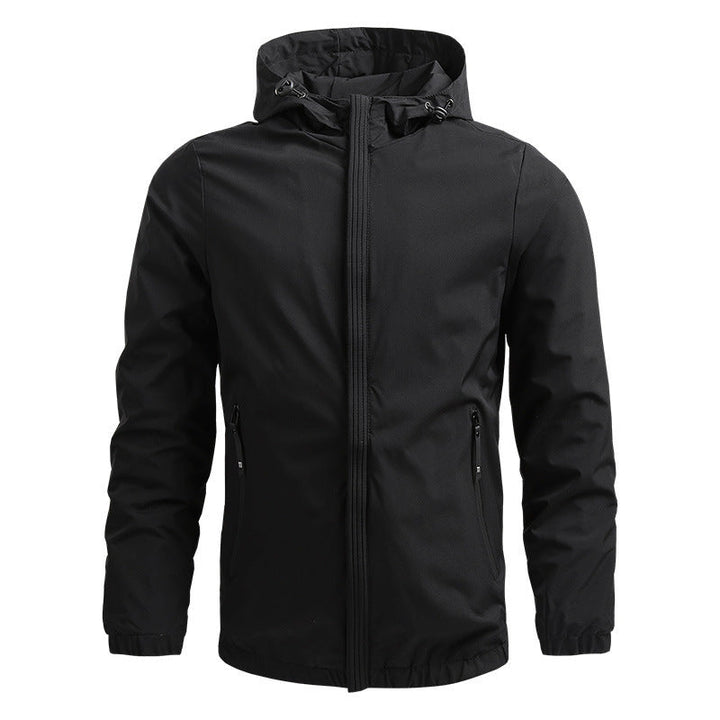 Veste extérieure à capuche au style urbain pour homme | Laurent