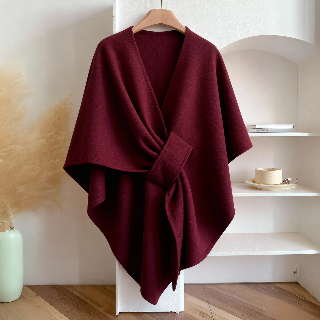 Châle Drapé Élégant pour Femme | Eliana