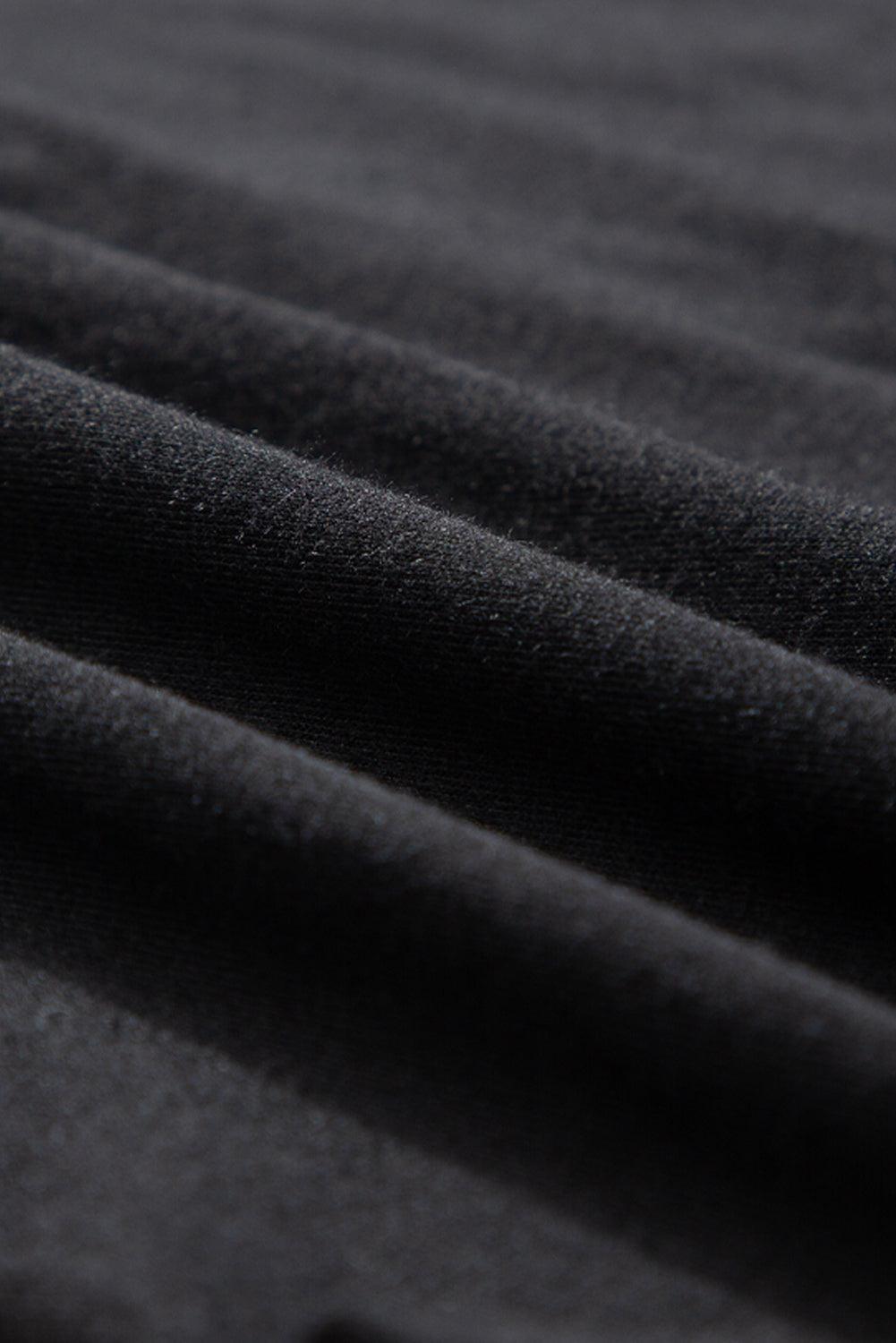 Robe longue fluide à manches courtes