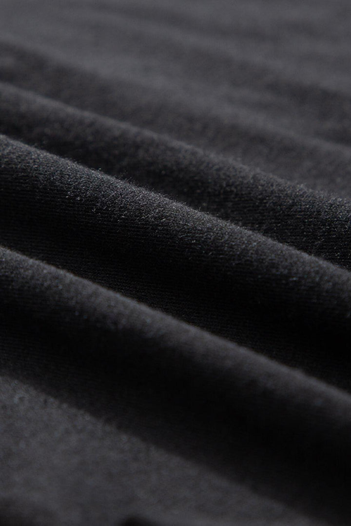 Robe longue fluide à manches courtes